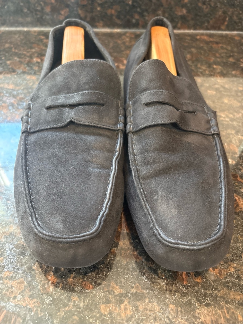H&M Black Suede Driving Loafer Size 11.5 Men’s 45 EUR Size